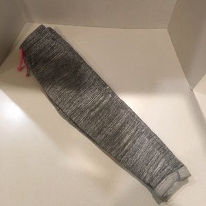 Girl Size 6/6X Danskin Now Heather Grey Comfy Sweatpants w Cuffed Hem